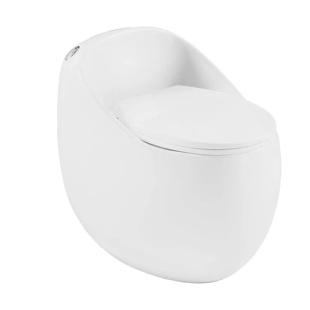 Plaisir II One-Piece Elongated Toilet Top Flush 1.28 GPF