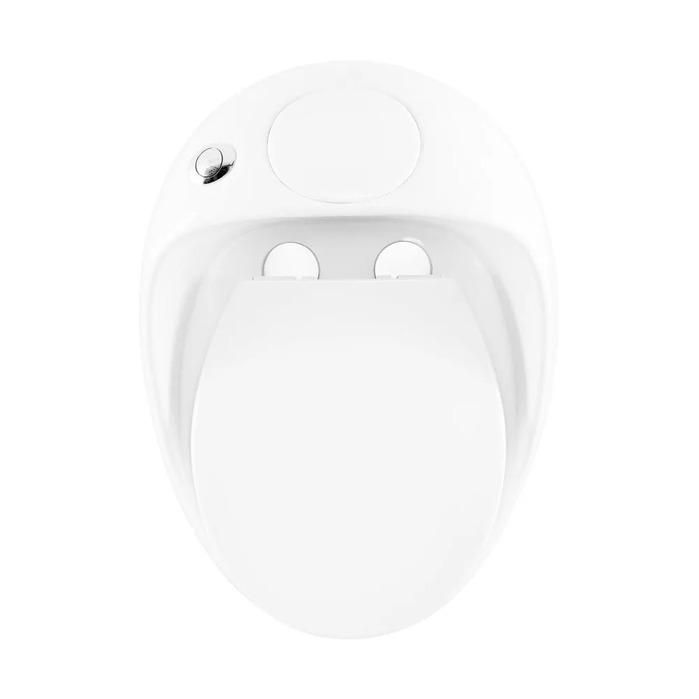 Plaisir II One-Piece Elongated Toilet Top Flush 1.28 GPF