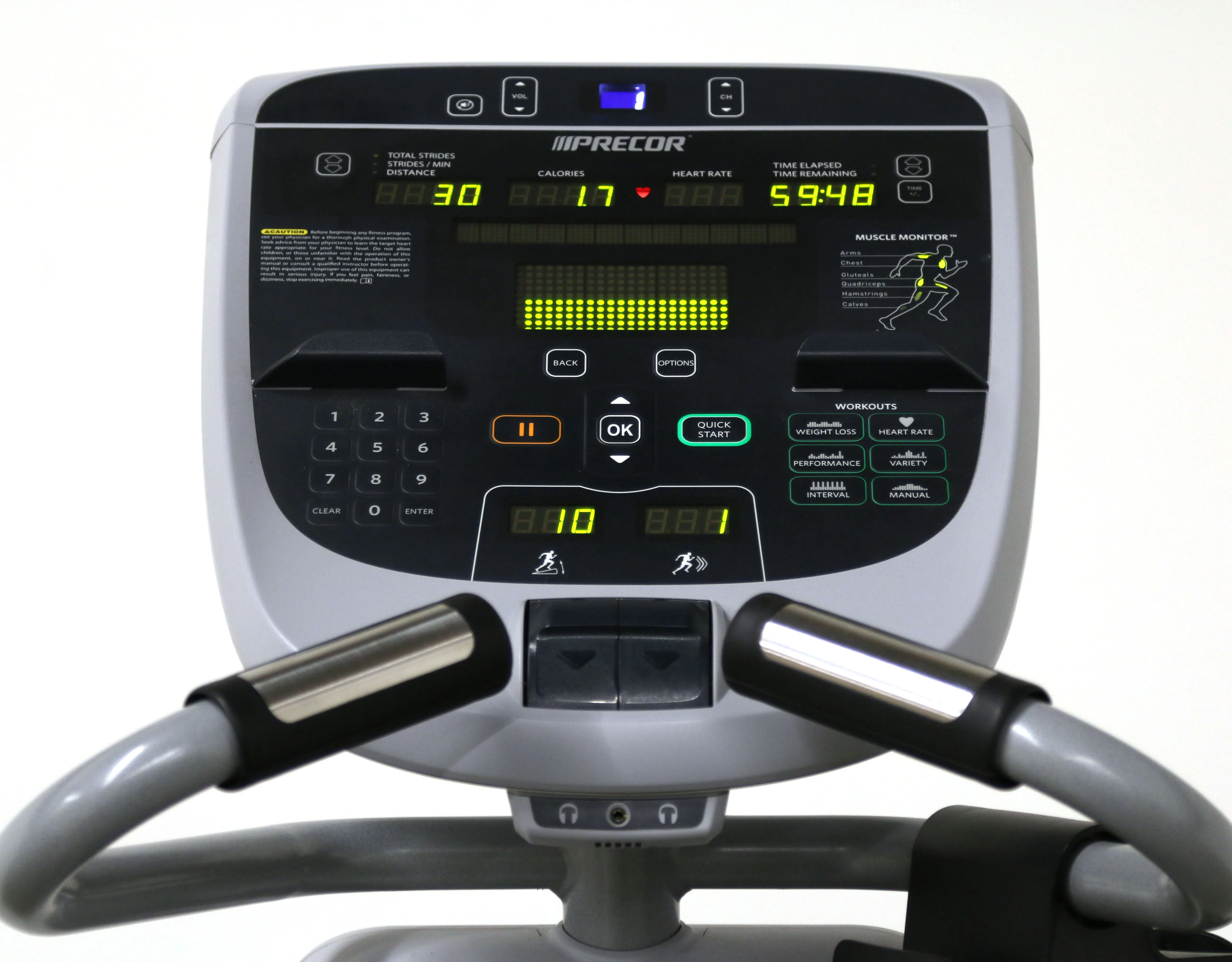 Precor EFX 835 Elliptical Fitness Crosstrainer