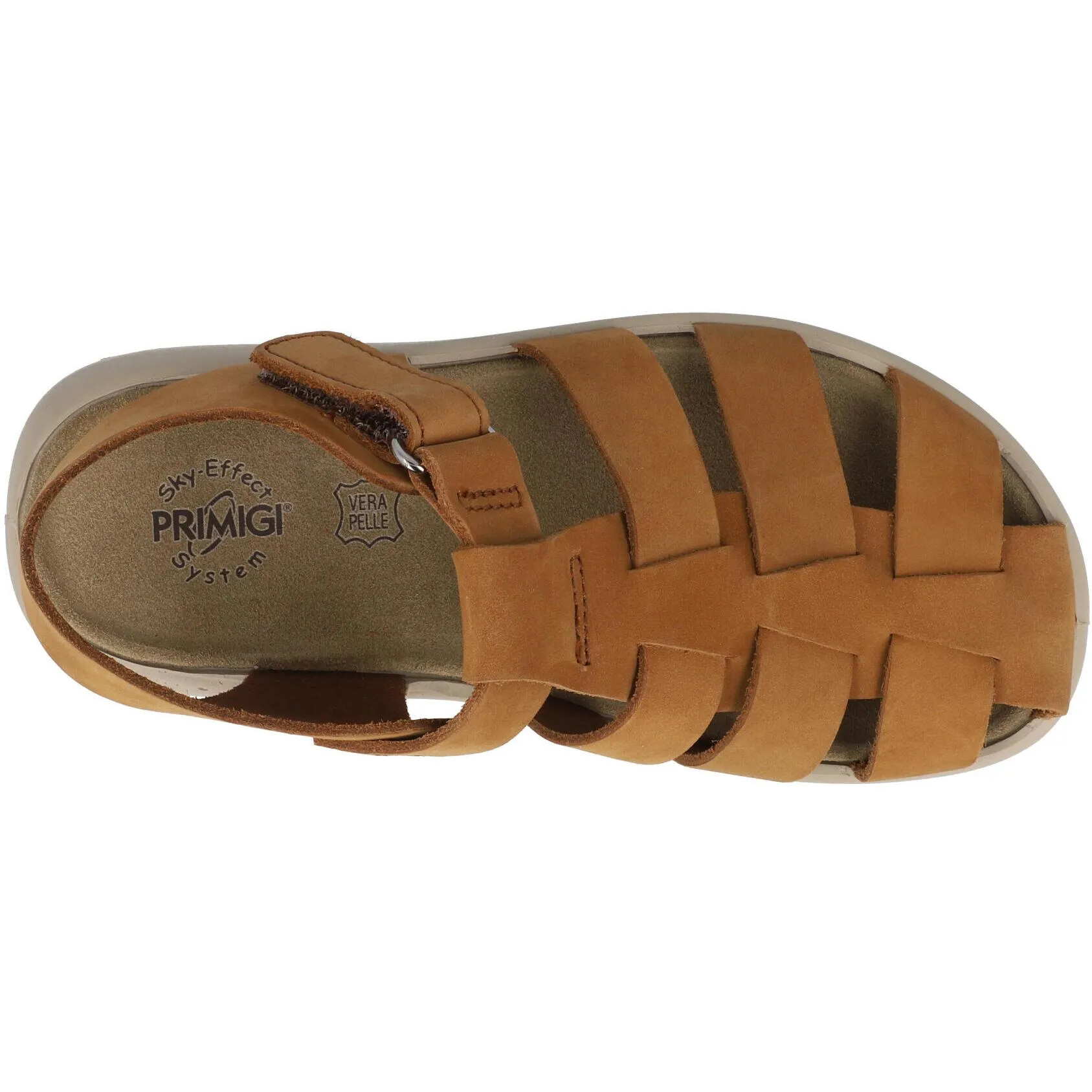 Primigi PPM Brown Fisherman Sandals for Kids