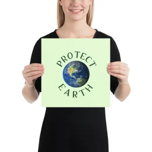 PROTECT EARTH poster