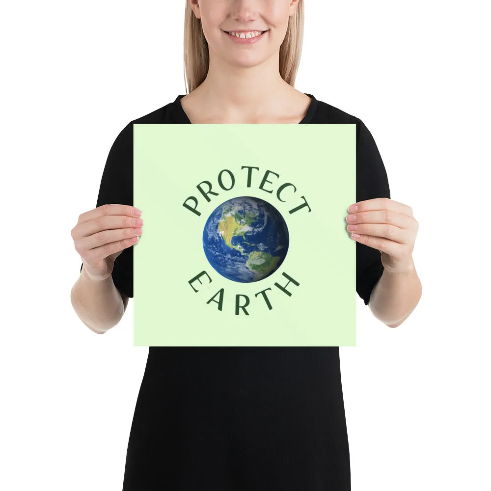 PROTECT EARTH poster