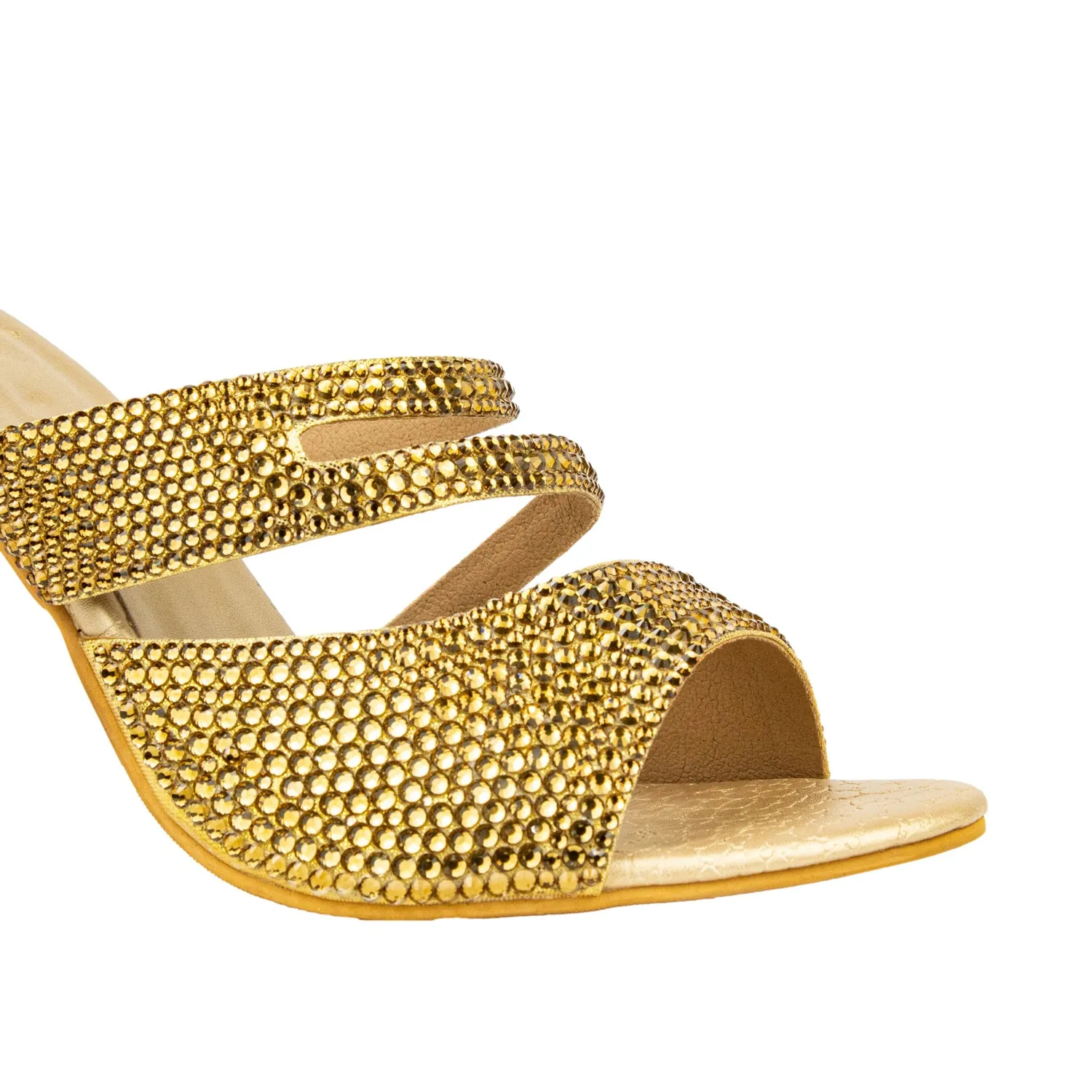 Rabia Heels S206H - Gold