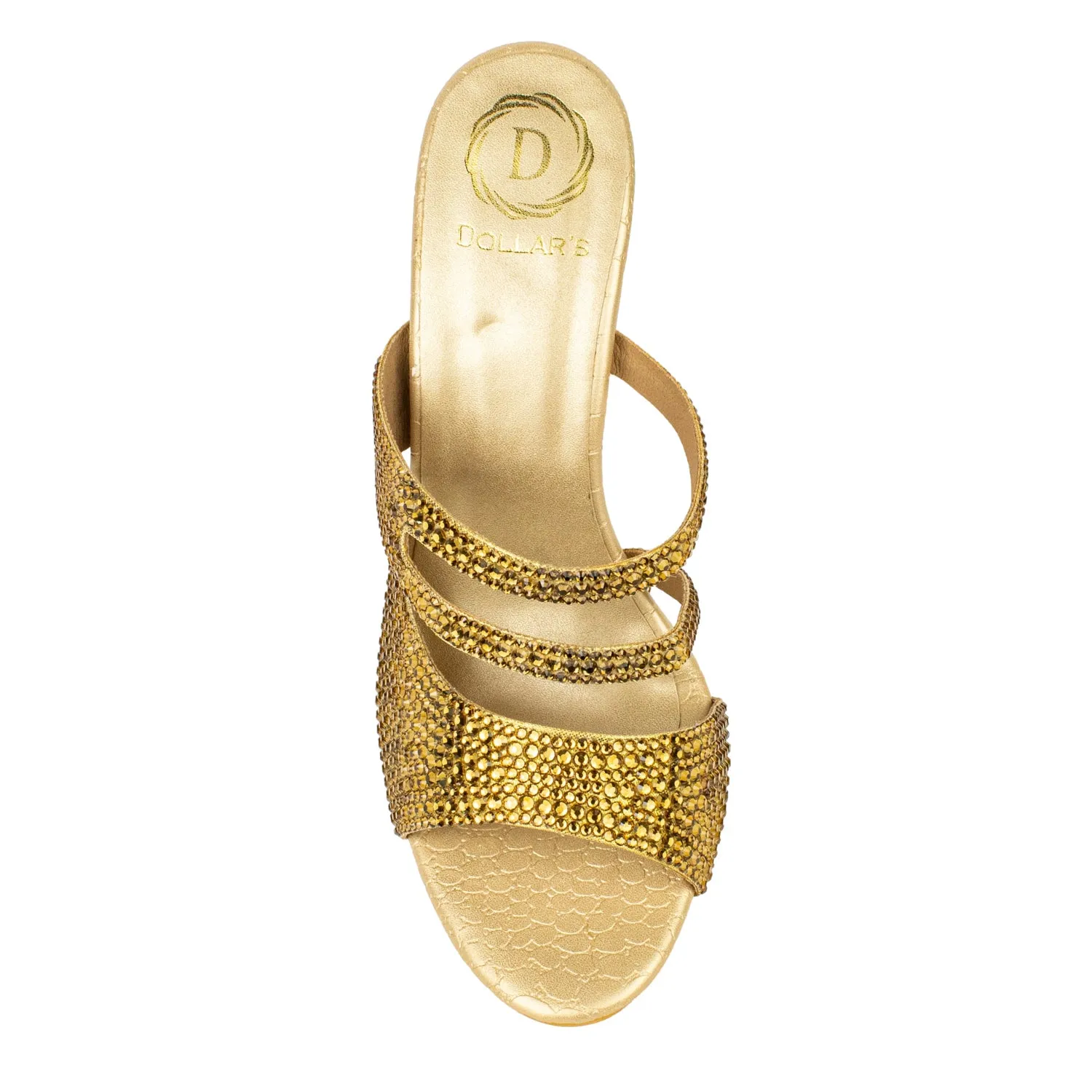 Rabia Heels S206H - Gold
