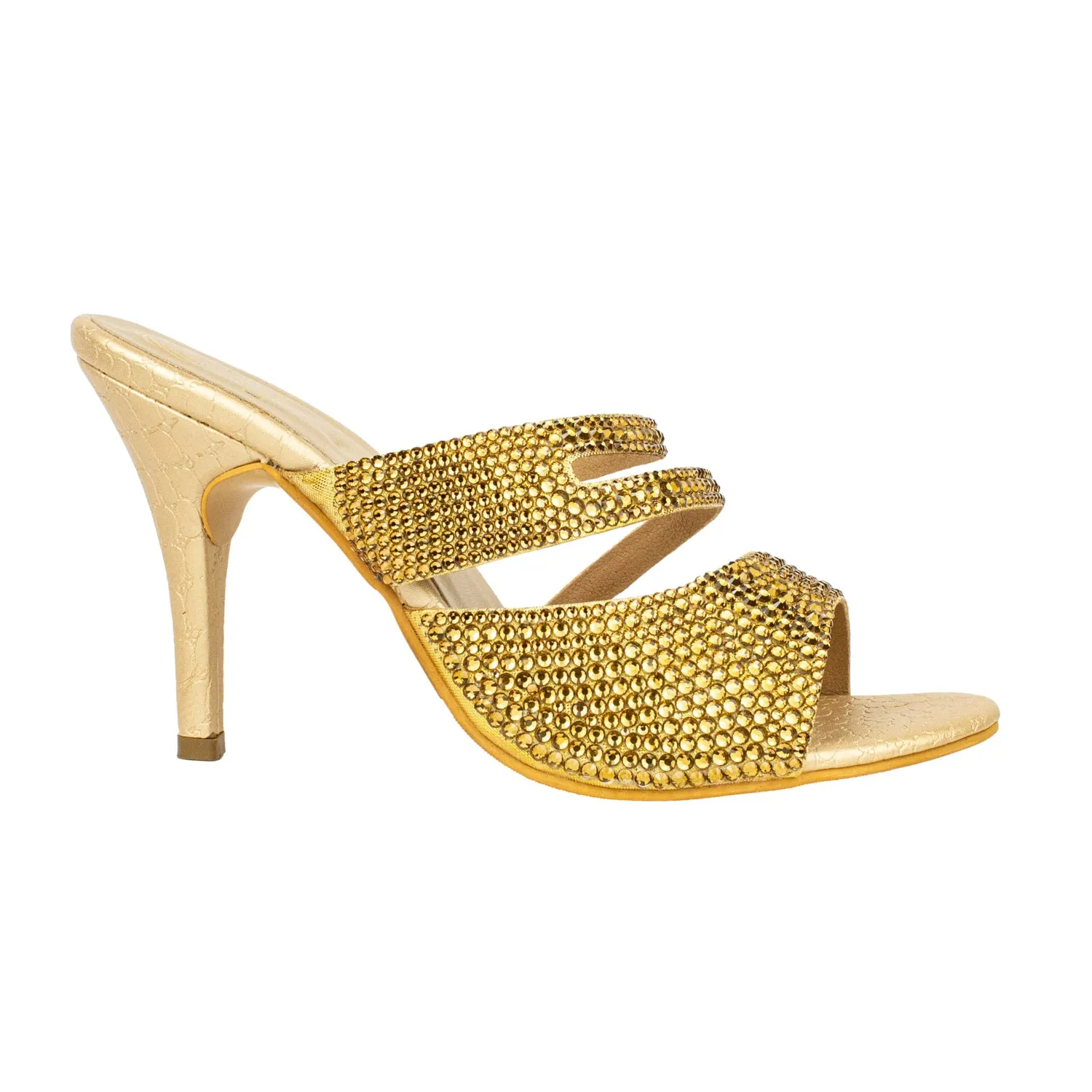 Rabia Heels S206H - Gold