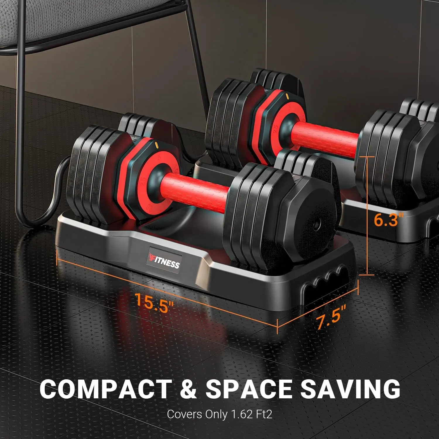 Rendpas Adjustable Dumbbells Set