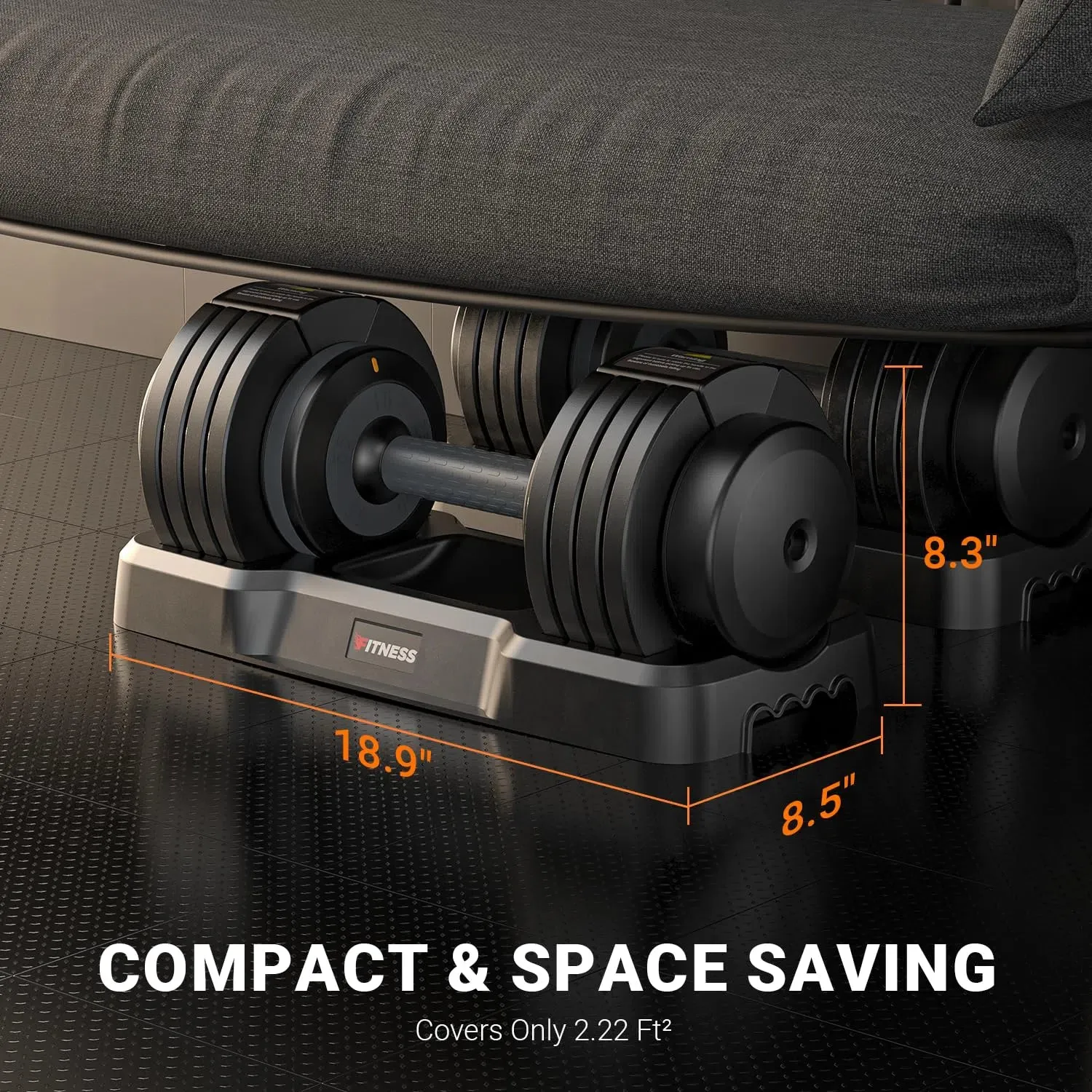 Rendpas Adjustable Dumbbells Set