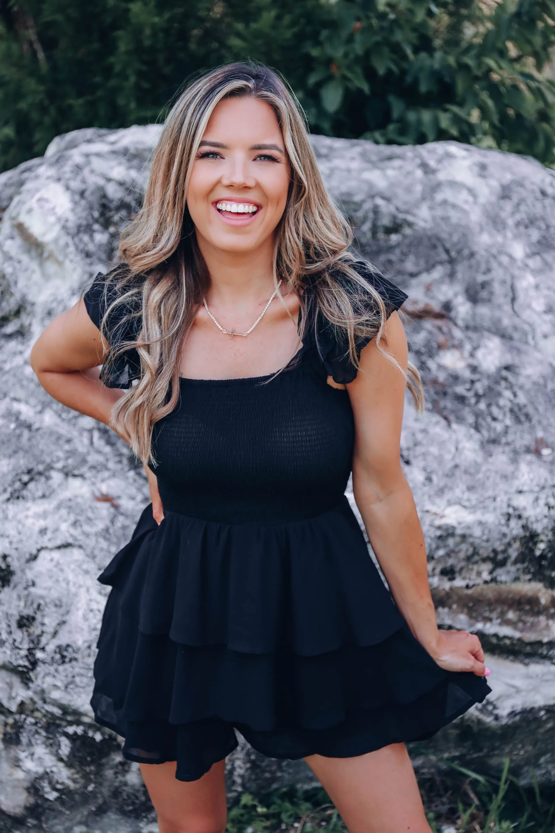 Rialto Ruffle Tiered Romper