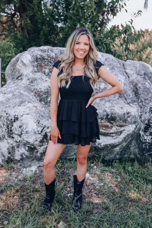 Rialto Ruffle Tiered Romper