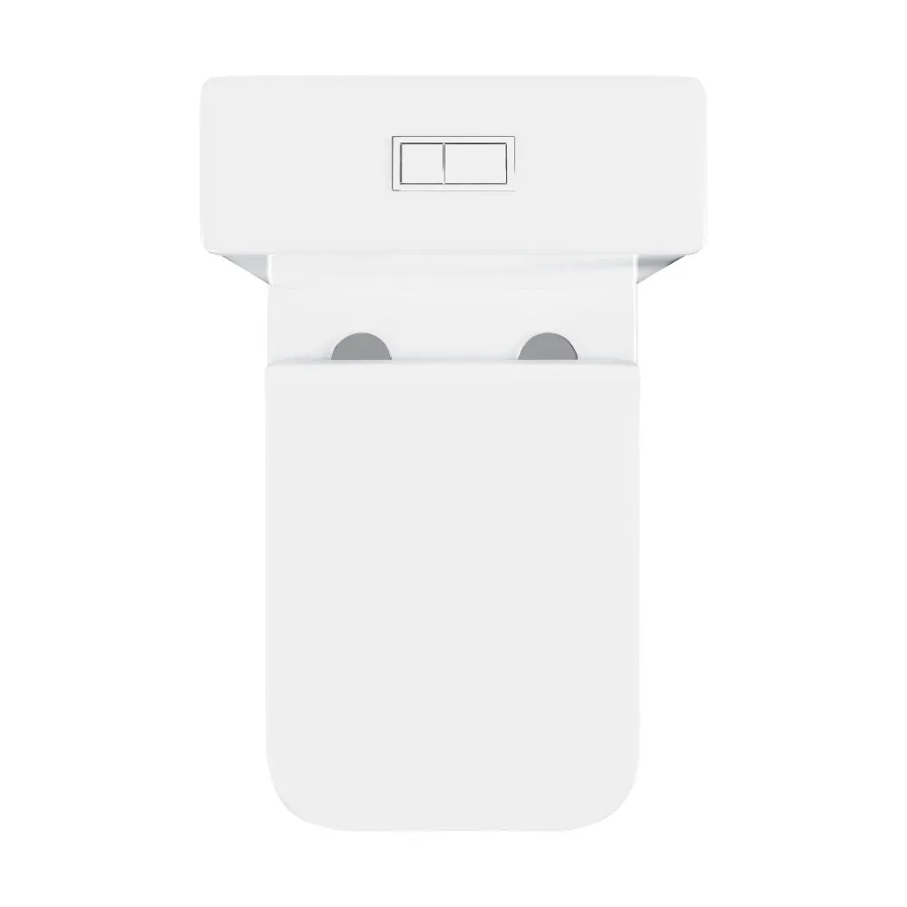 Rivoli Two-Piece Square Toilet Dual-Flush 1.1/1.6 gpf