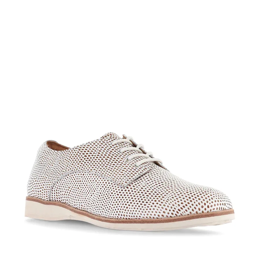 Rollie Derby Tan/White Snake