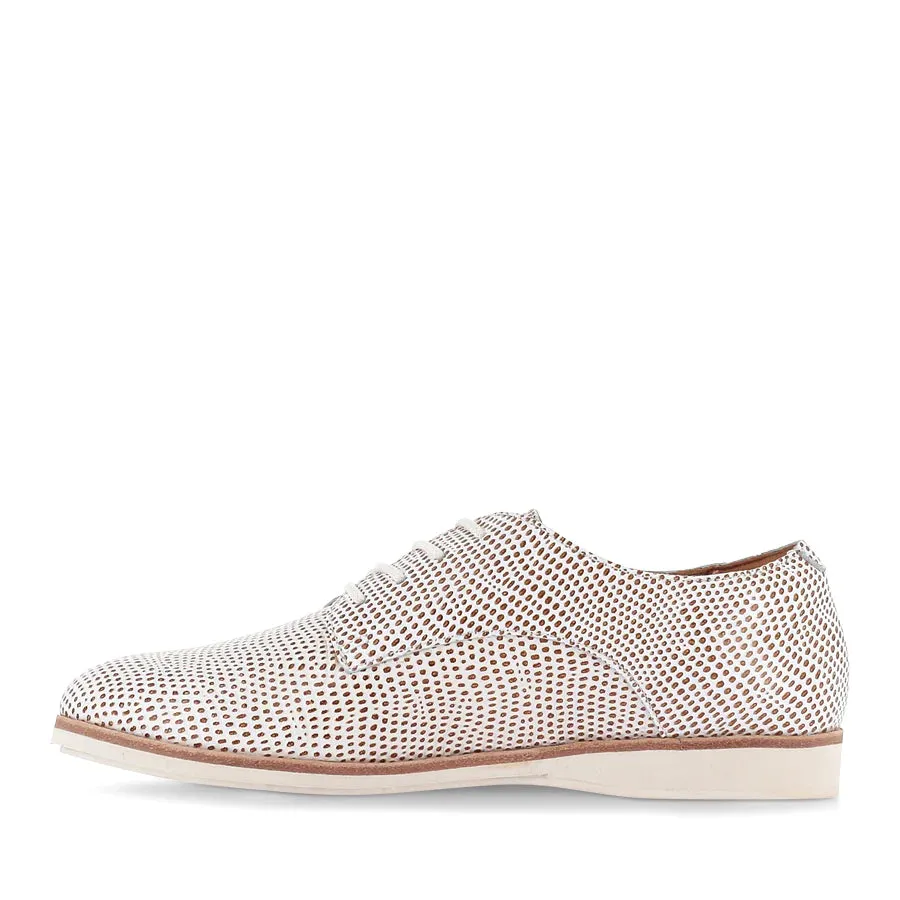 Rollie Derby Tan/White Snake
