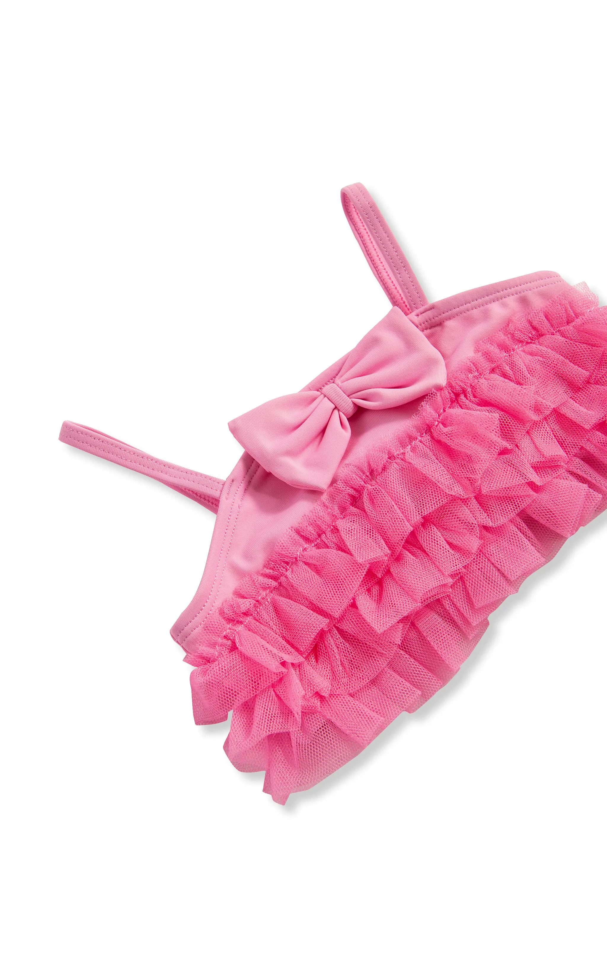 Ruffle Mania Two Piece Swimsuit - Pink