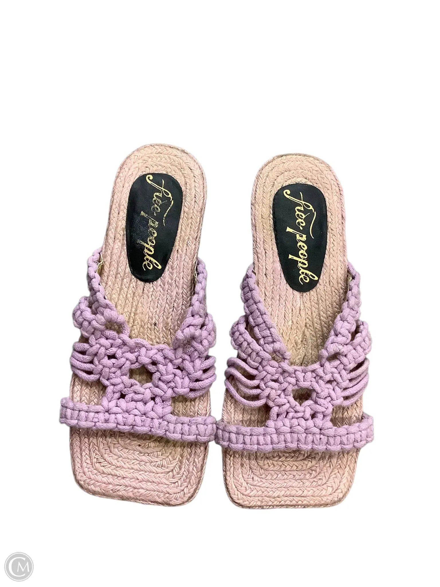Sandals Flats By Free People In Purple, Size: 7.5