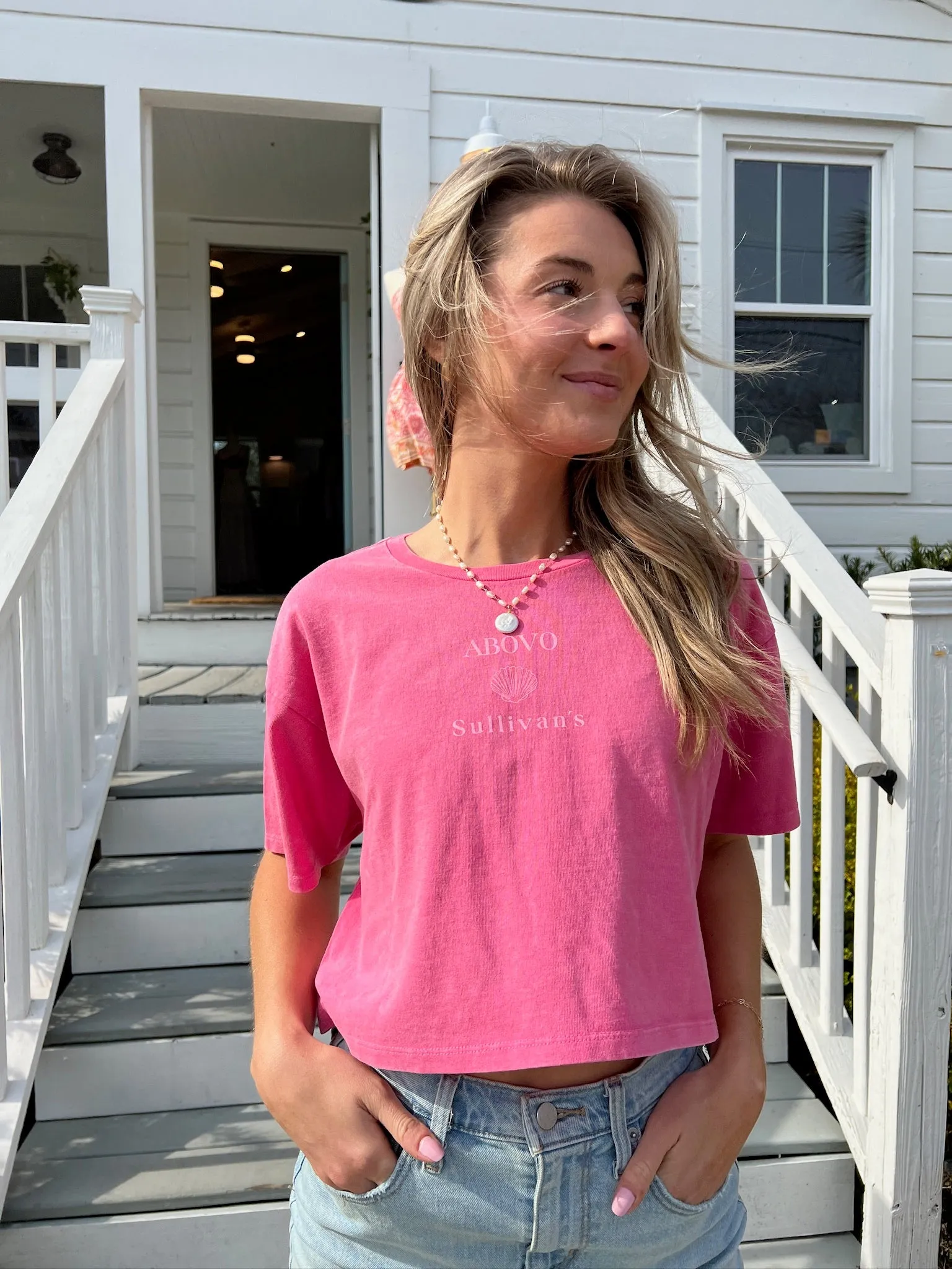 Shell T ABOVO Pink