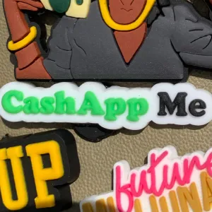 SHOE CHARMS - CASHAPP ME