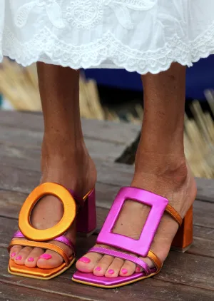 Solace Orange Heel