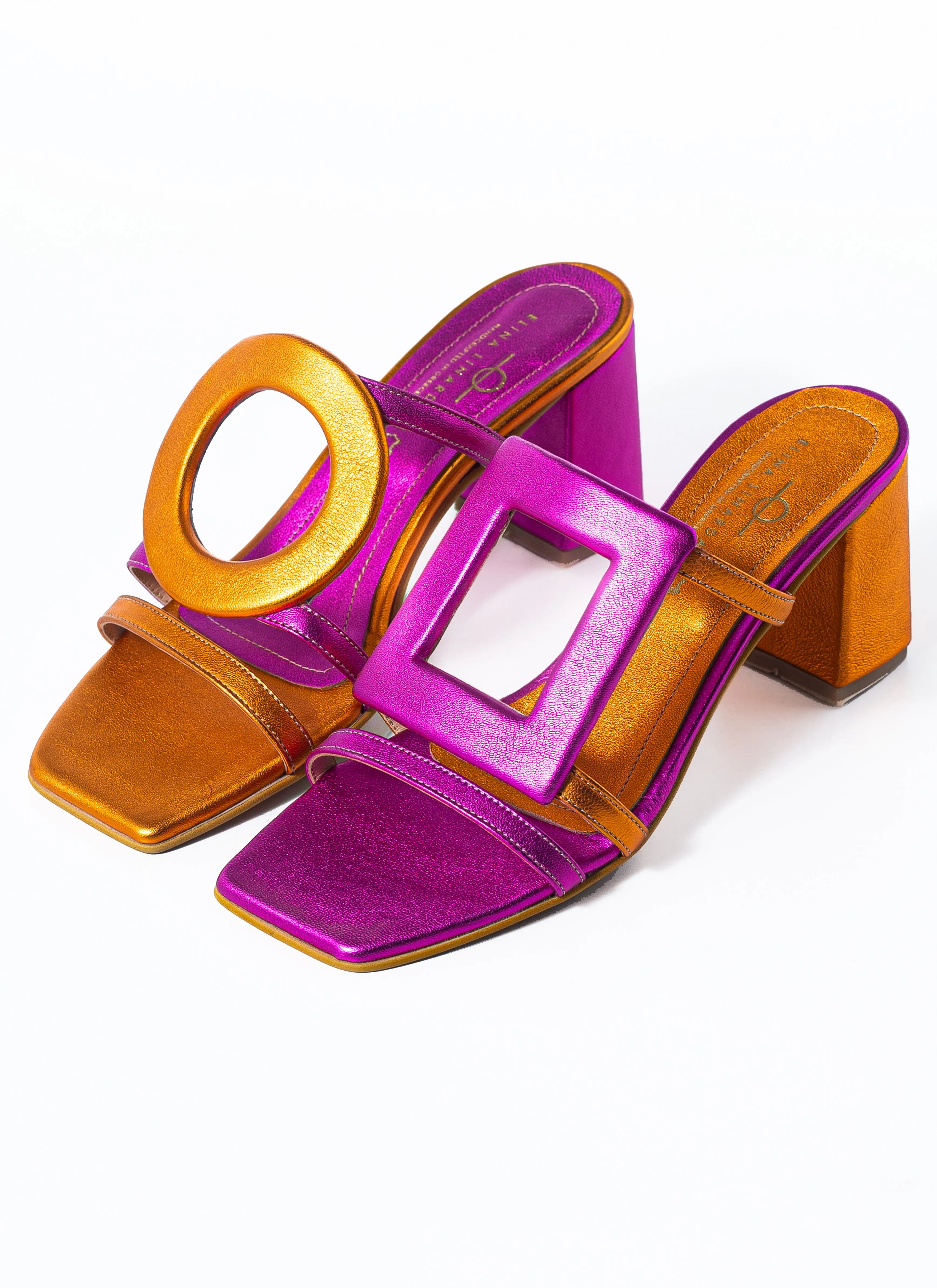 Solace Orange Heel