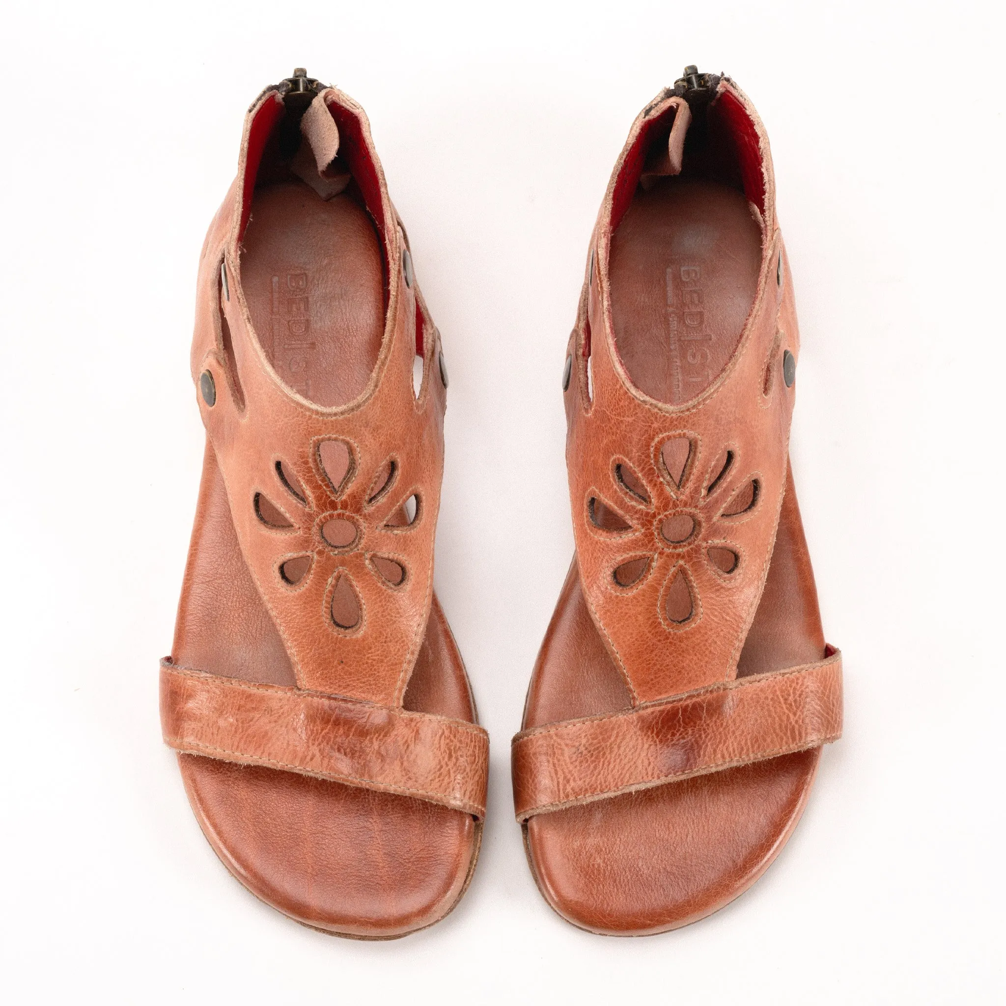 SOTO CUTOUT - BLUSH - LEATHER