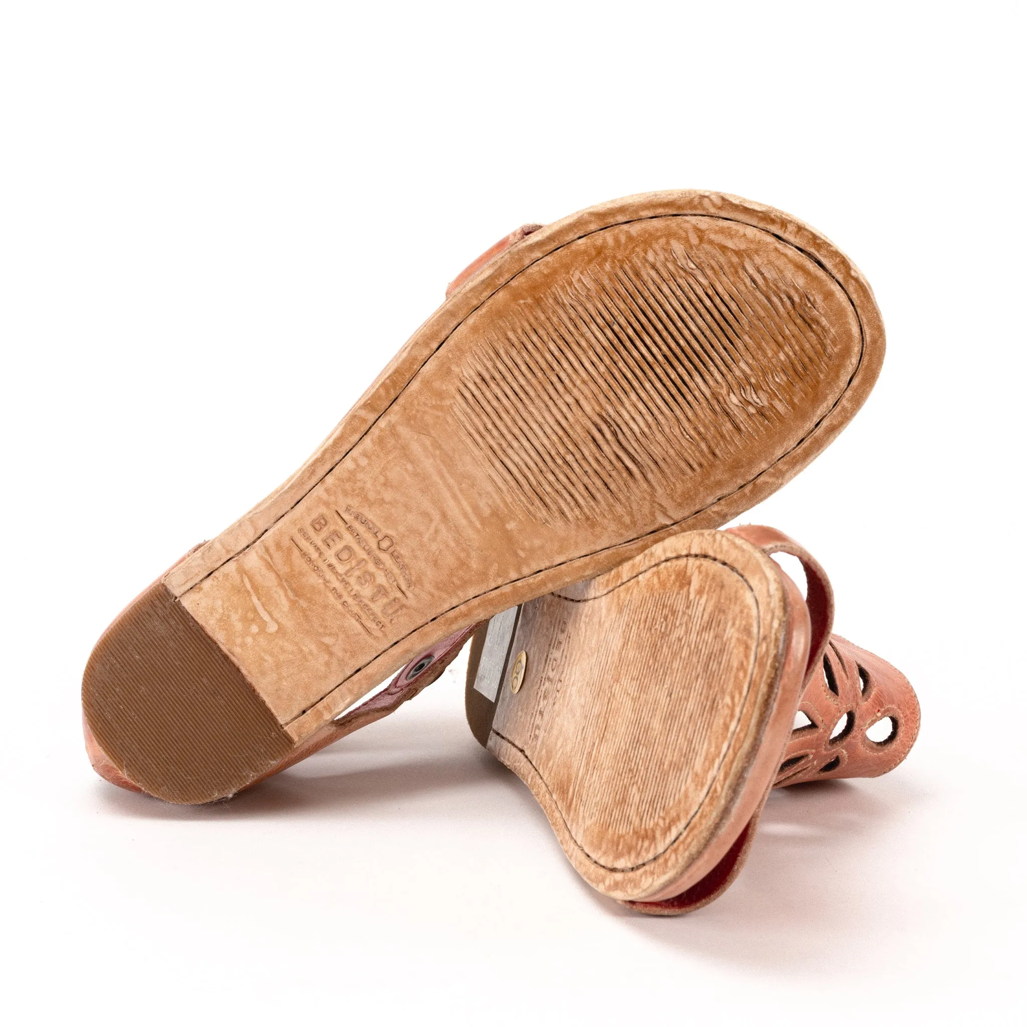 SOTO CUTOUT - BLUSH - LEATHER