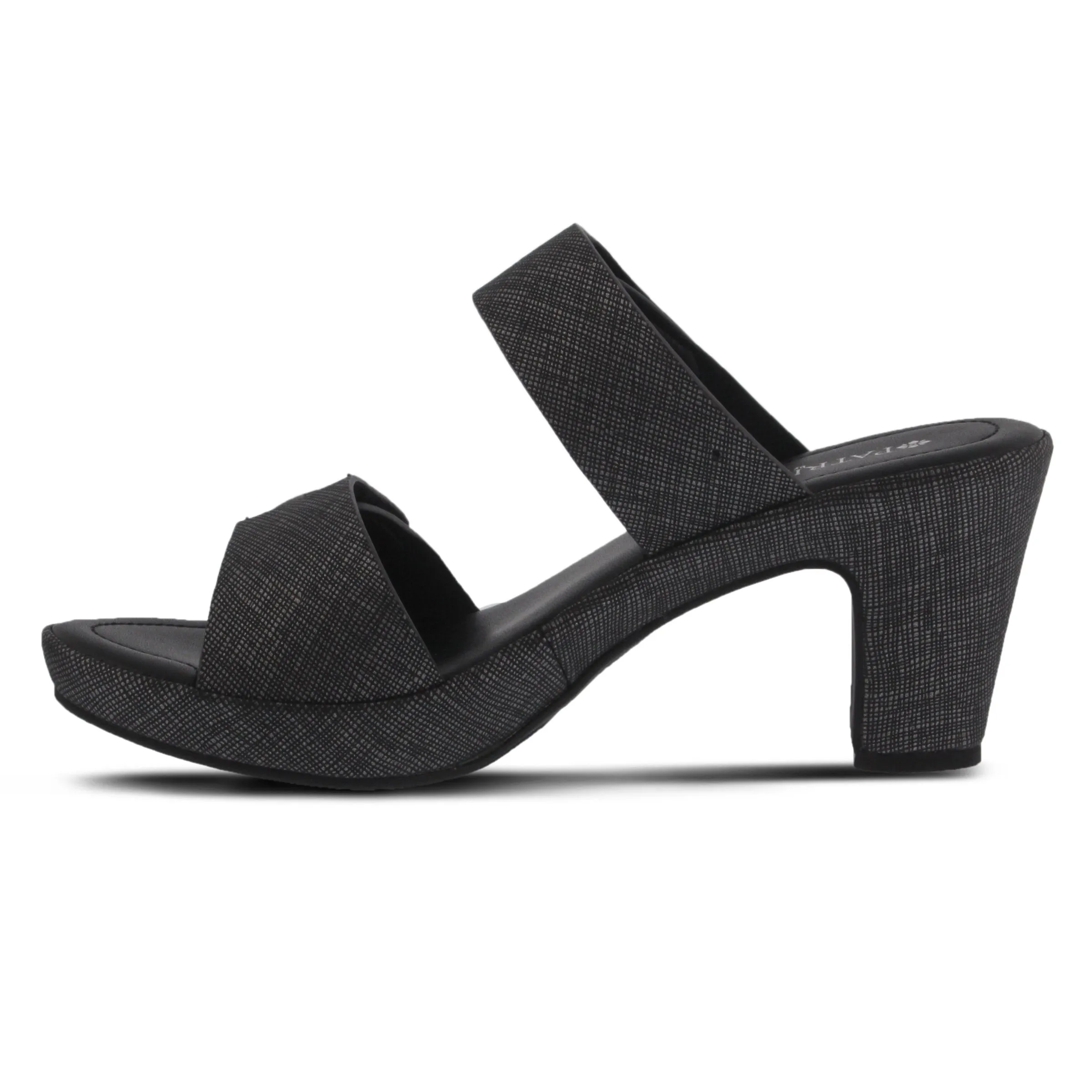 Spring Step Shoes  Patrizia Slidade Women’s Vegan Leather Slide Sandal