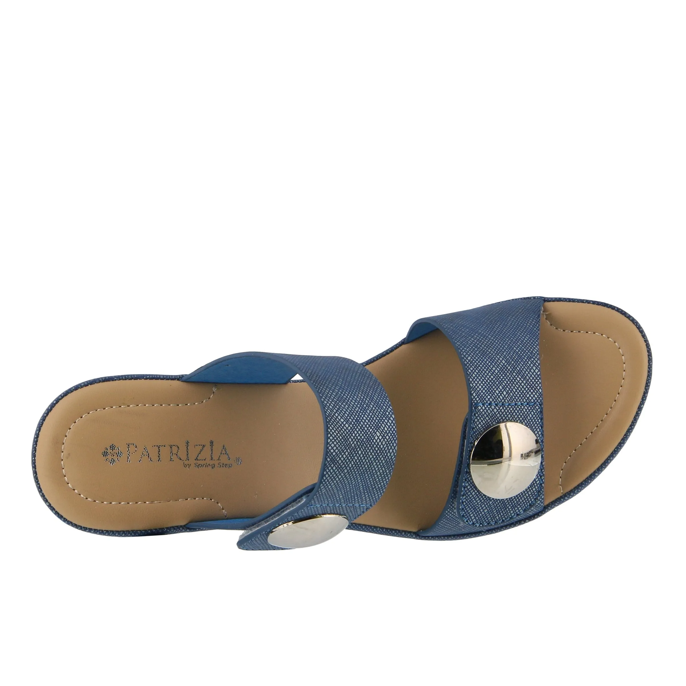 Spring Step Shoes  Patrizia Slidade Women’s Vegan Leather Slide Sandal