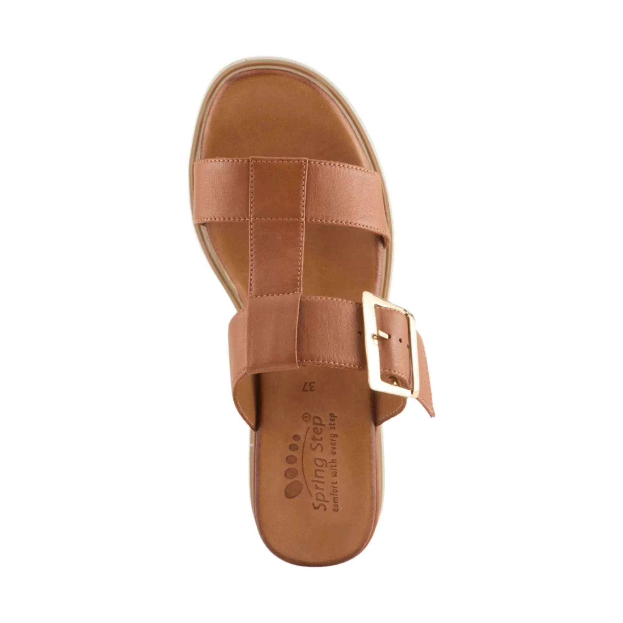 Spring Step Women's Seaport Sandals - Camel