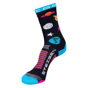 Steigen - Three Quarter Length Running Socks - Solar System