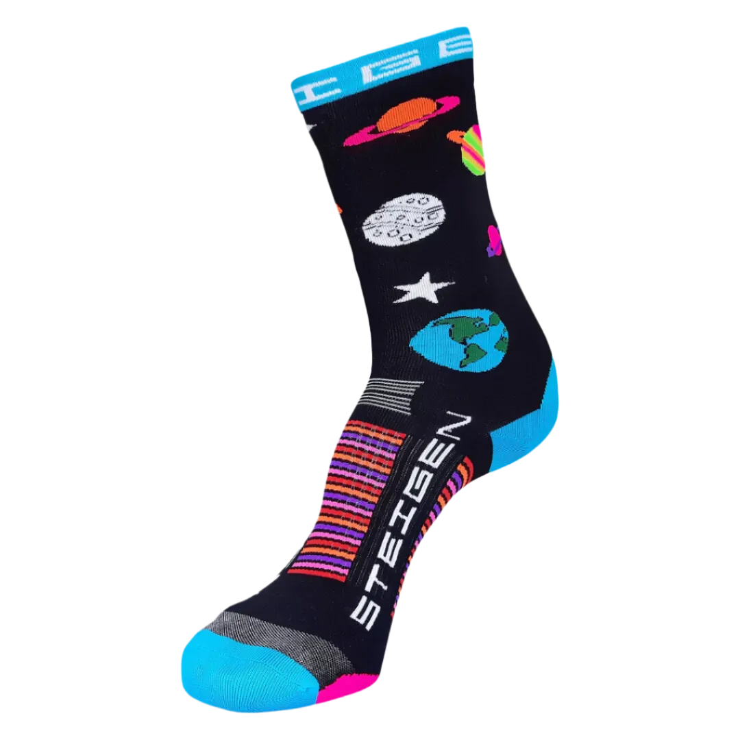 Steigen - Three Quarter Length Running Socks - Solar System