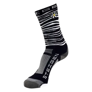 Steigen - Three Quarter Length Running Socks - Zebra