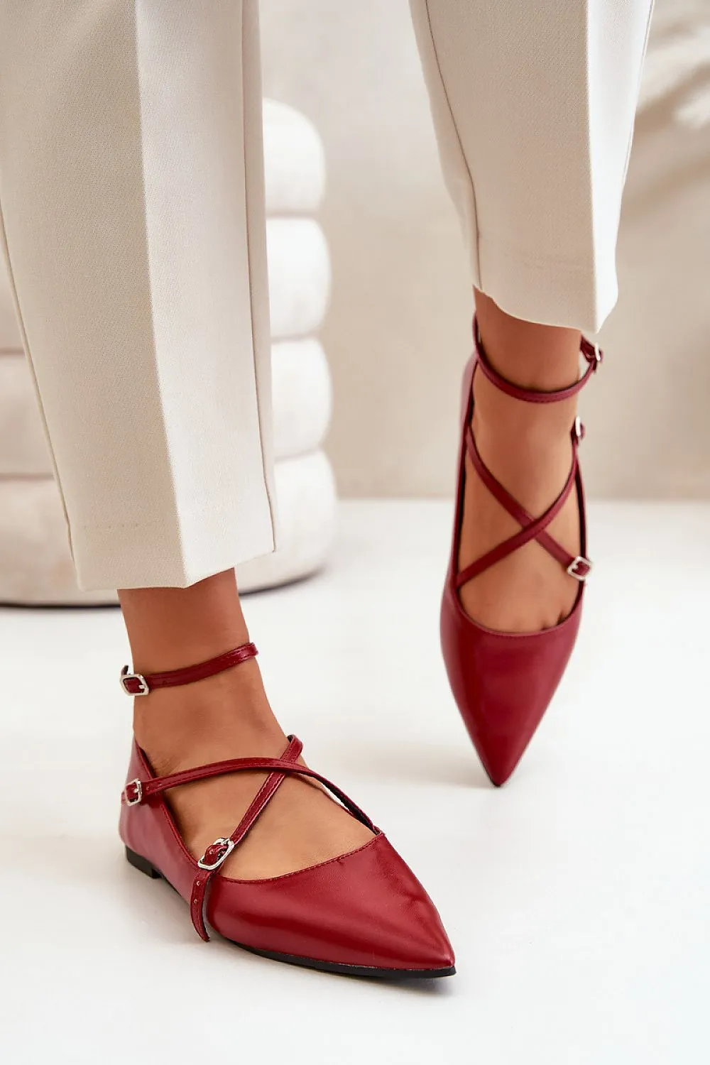 Strappy Ballet flats