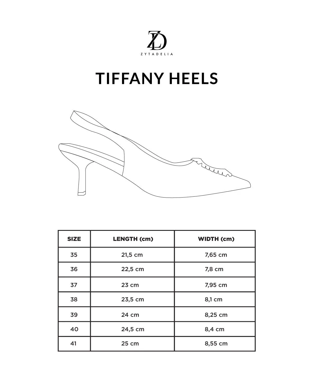 Tiffany Heels - Black