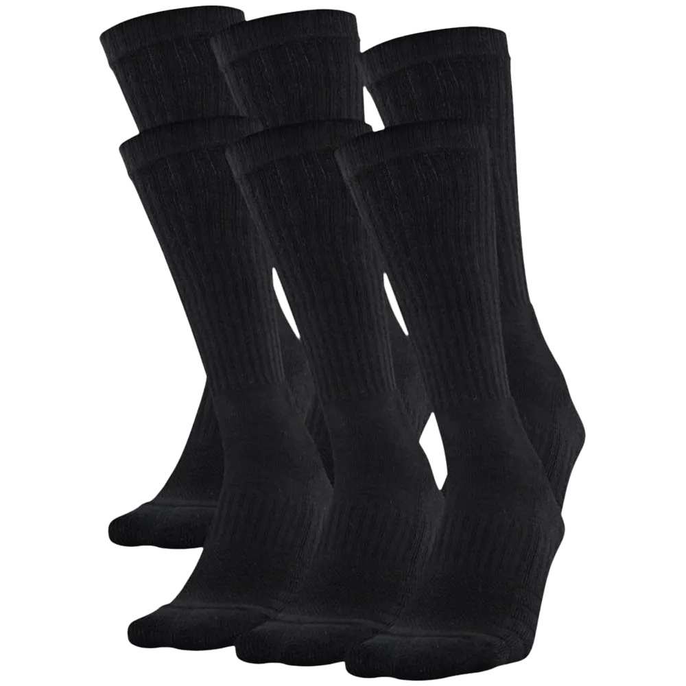 UA Training Cotton Crew 6 pack