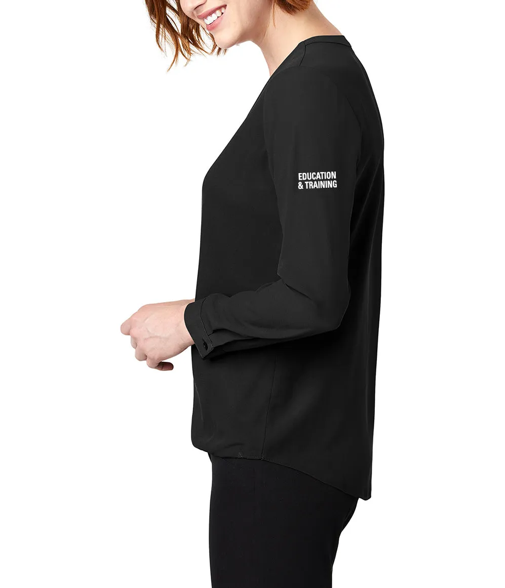 USCCA Ladies Port Authority ® Wrap Blouse