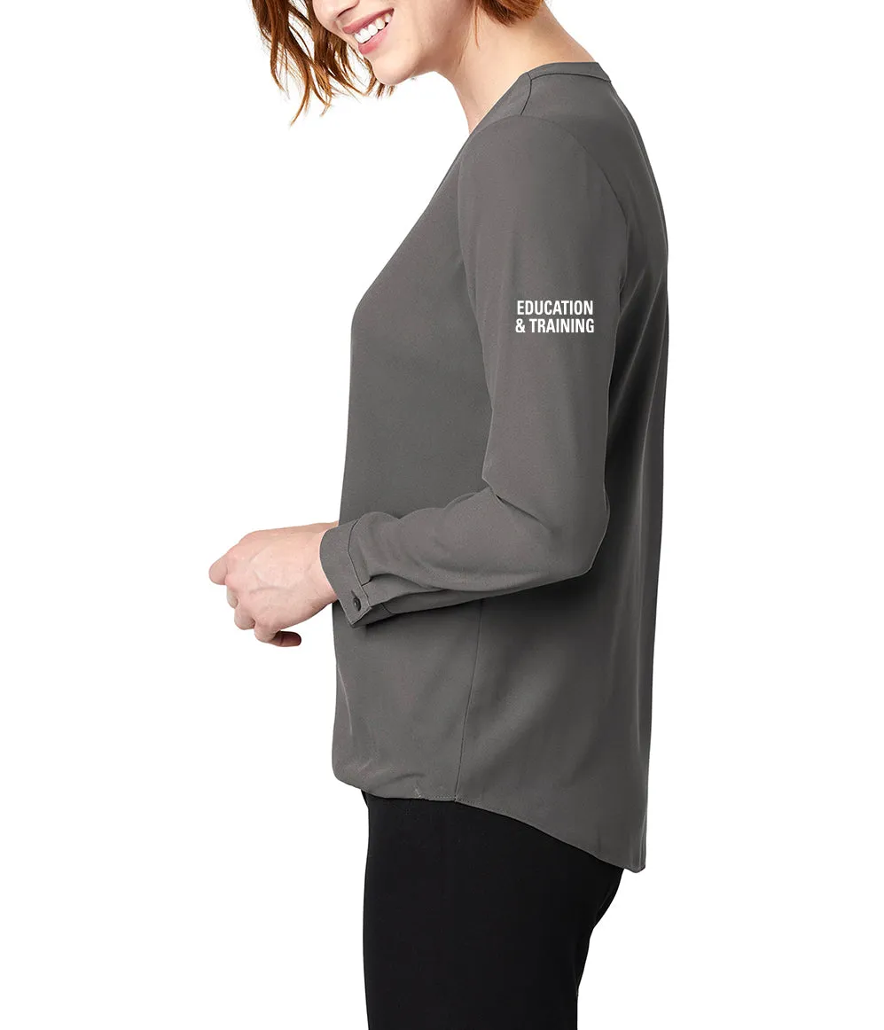 USCCA Ladies Port Authority ® Wrap Blouse