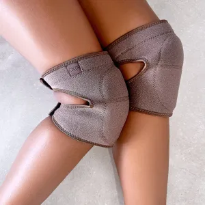 Velcro Knee Pads: Cocoa