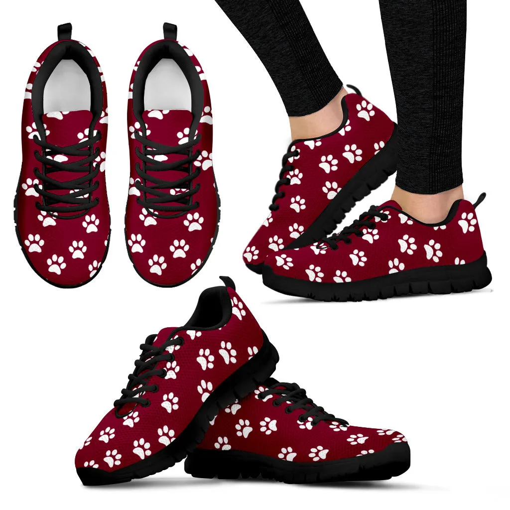 Veterinarian Dog Lover Gradient  Color Flats Women Shoes Paw Print Ladies Running Jogging Shoes Spring/Autumn Female Sneakers Casual Shoes.
