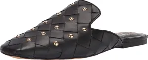 Vince Camuto Women's Footwear Women's Lenja Studded Mule, Black, 6