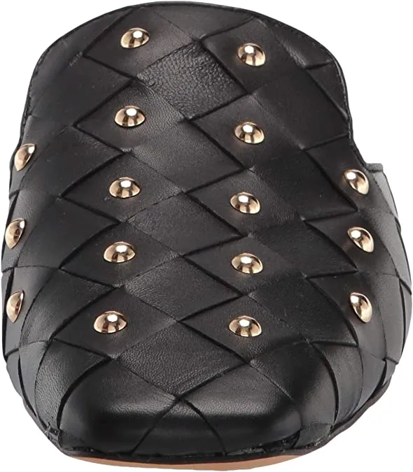 Vince Camuto Women's Footwear Women's Lenja Studded Mule, Black, 6