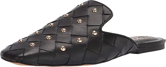 Vince Camuto Women's Footwear Women's Lenja Studded Mule, Black, 6