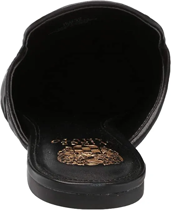 Vince Camuto Women's Footwear Women's Lenja Studded Mule, Black, 6