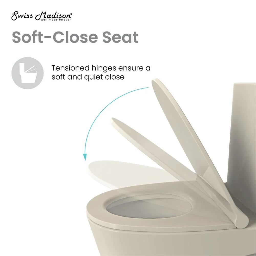 Virage One Piece Elongated Dual Flush Toilet 1.1/1.6 gpf in Bisque