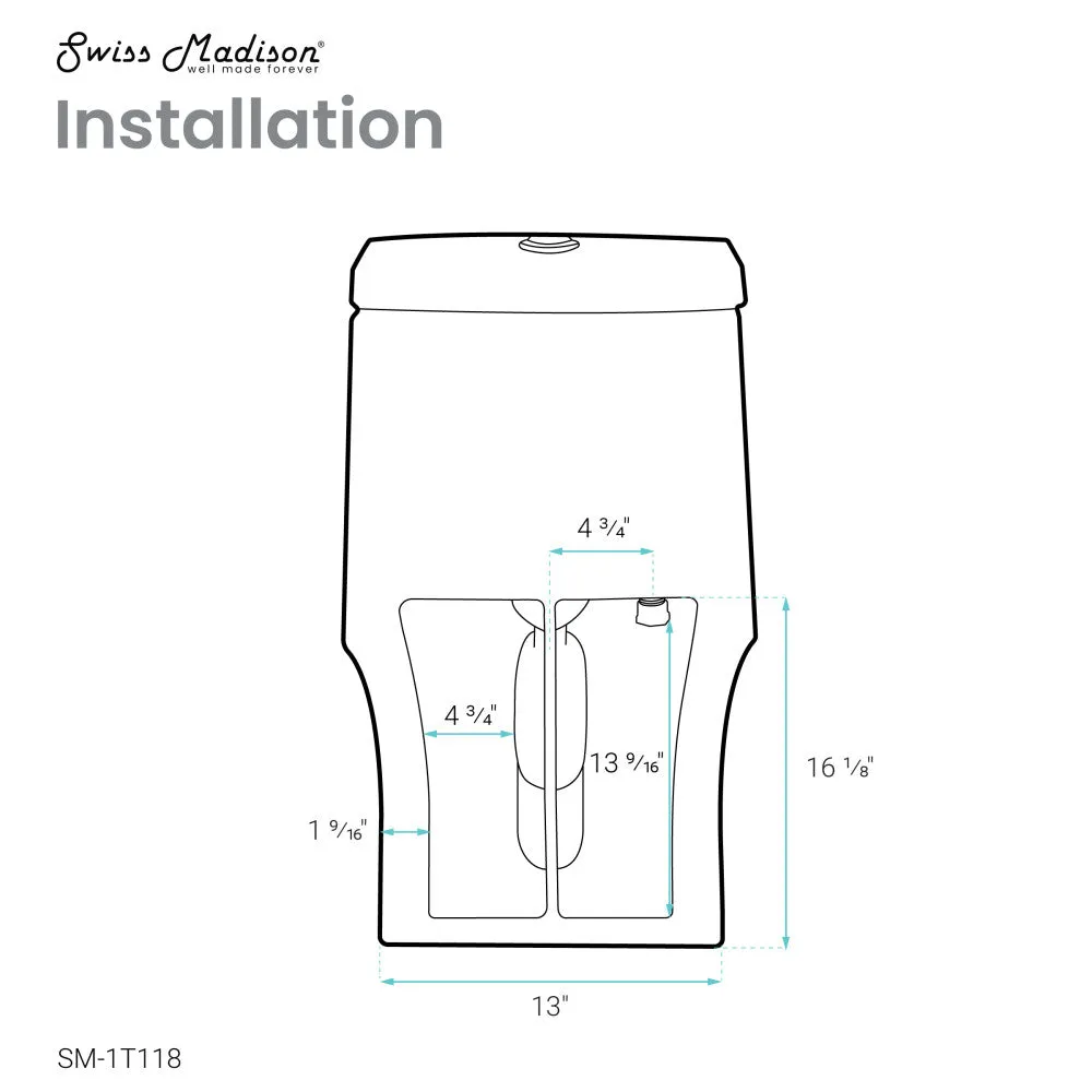 Virage One-Piece Elongated Toilet Vortex Dual-Flush 1.1/1.6 gpf