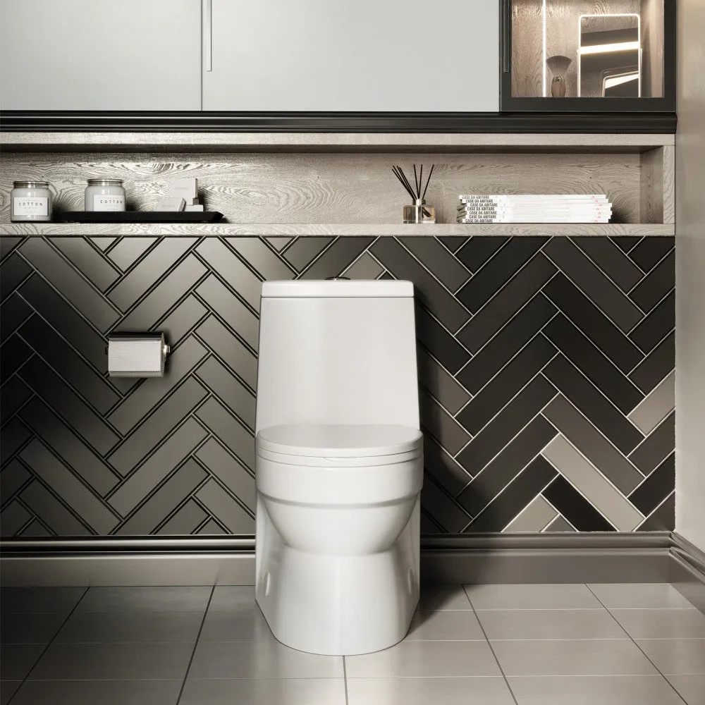 Virage One-Piece Elongated Toilet Vortex Dual-Flush 1.1/1.6 gpf