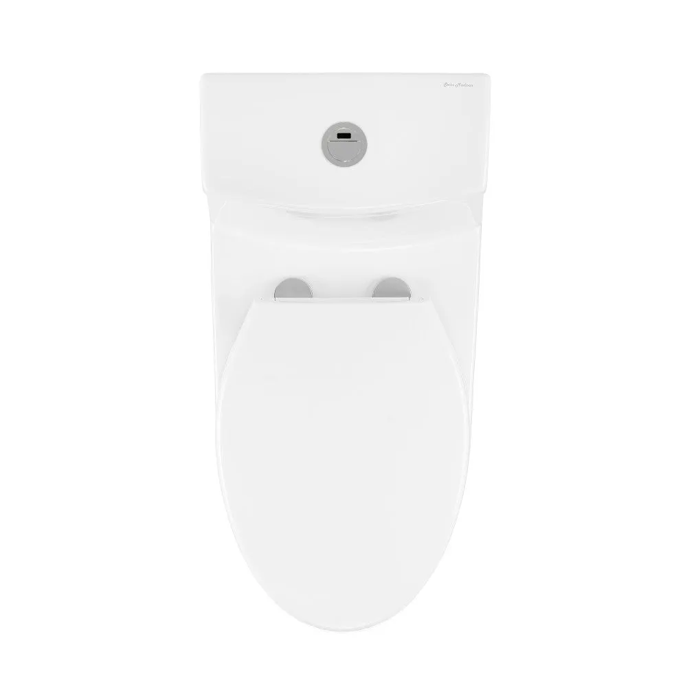 Virage One Piece Elongated Toilet with Touchless Retrofit Dual Flush 1.1/1.6 gpf