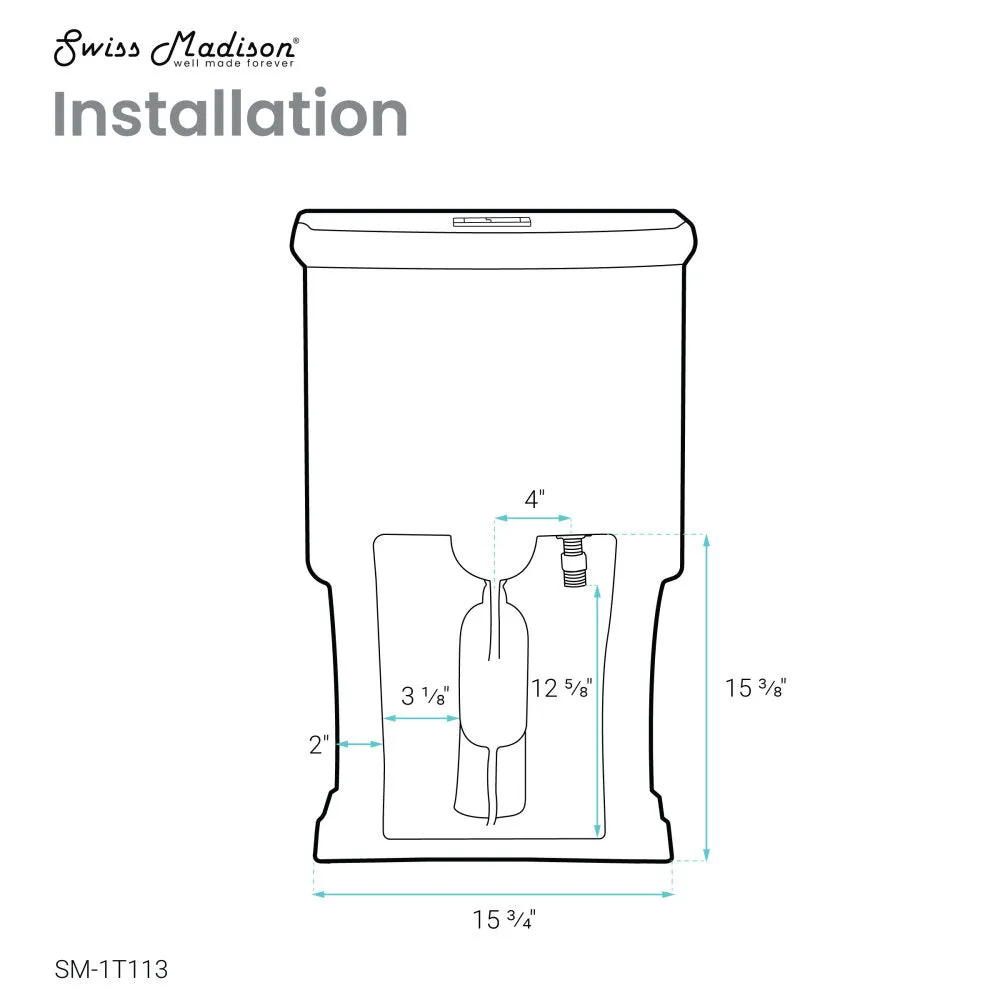 Voltaire One-Piece Elongated Toilet Dual-Flush 1.1/1.6 gpf