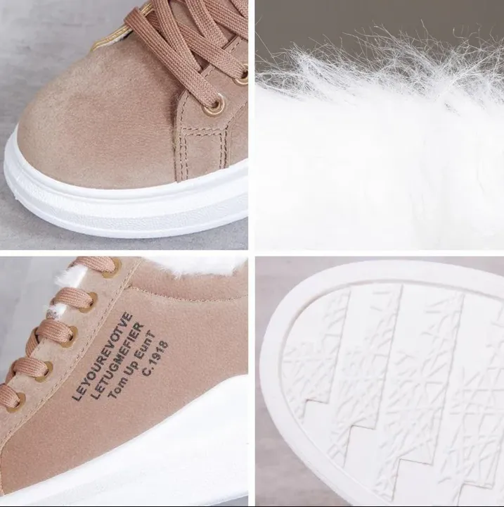 Warm winter trainers for women