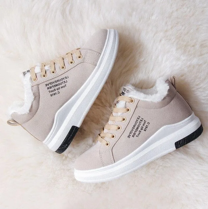 Warm winter trainers for women