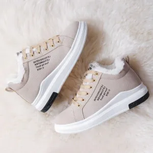 Warm winter trainers for women