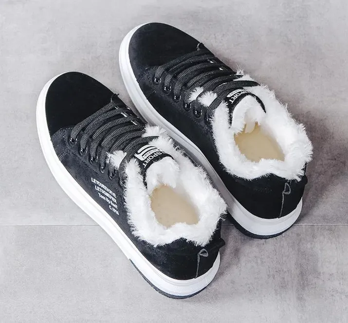 Warm winter trainers for women